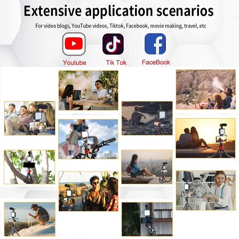 Vlogger Kits | Mobile Filmmaking Kit For Mobile Phones